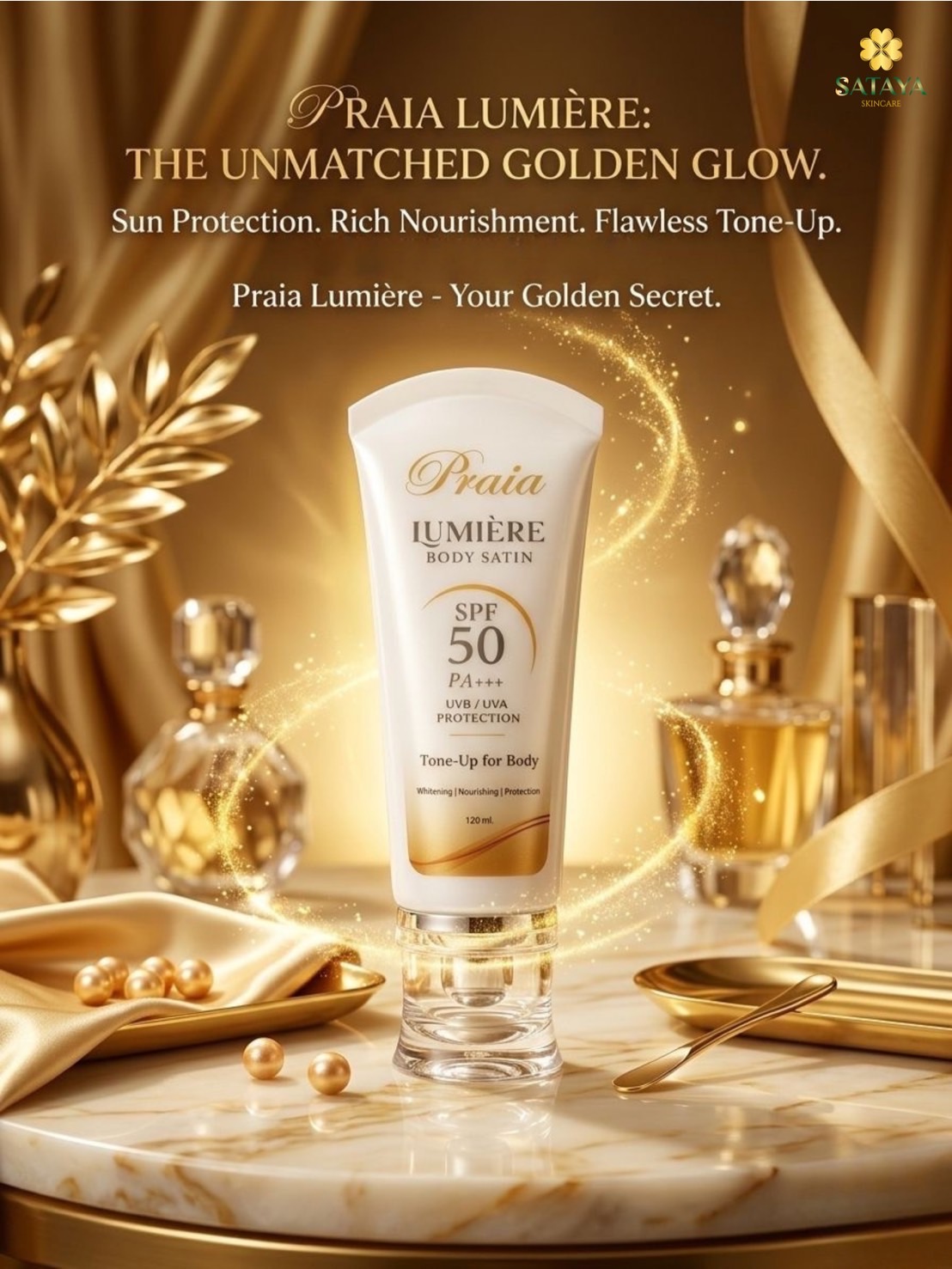 New!!! Praia LumiÃĻre Body Satin